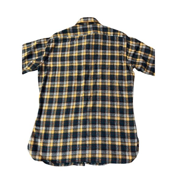 Vintage Allyn St George Mens M Plaid Wool Blend Shacket Shirt Made in Korea - Picture 11 of 12